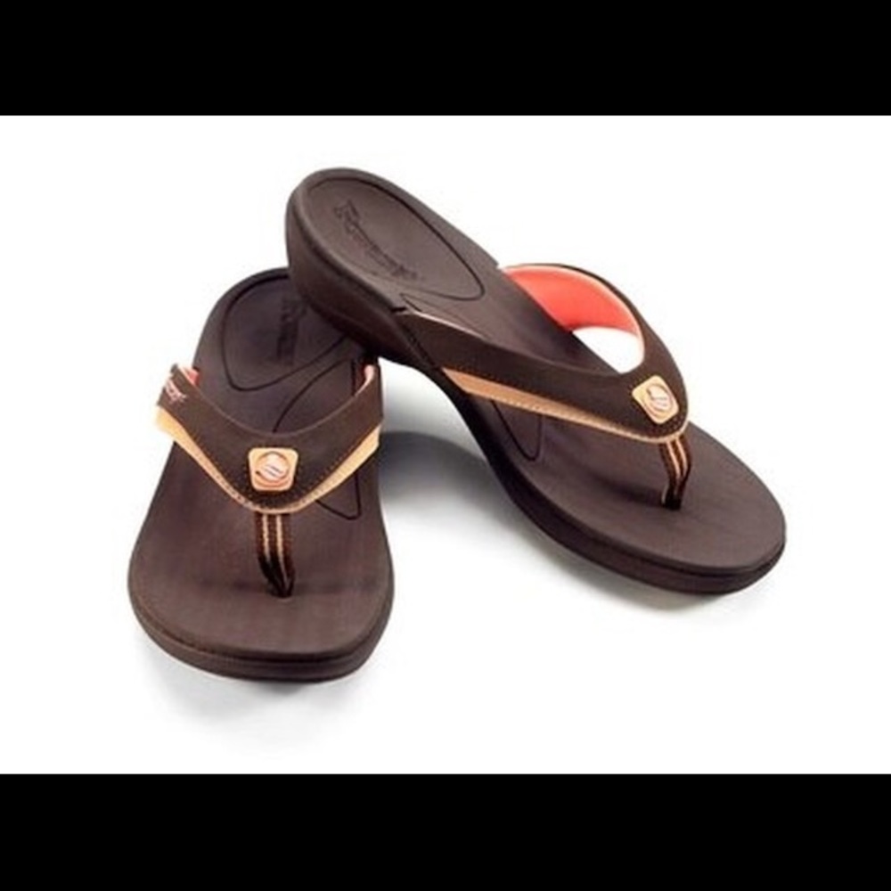 Powerstep Fusion Orthotic Sandals for Women Brown